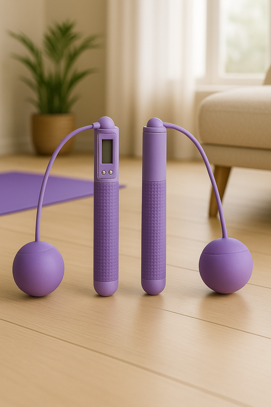 Corde à sauter sans fil Amaya Fit™ (avec compteur) Ta séance express, sans stress ni excuses