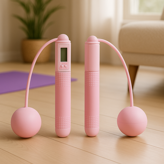 Corde à sauter sans fil Amaya Fit™ (avec compteur) Ta séance express, sans stress ni excuses